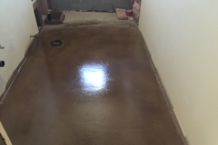 Concrete Overlay chocolate brown