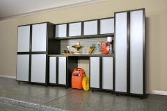 cabinets-custom-tech-silver-plywood-installed-in-arizona-garage