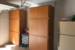 slide-lok-garage-red alder-cabinets-az