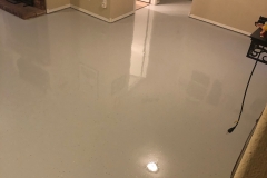 White Sealed Concrete Floor
