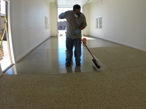 Phoenix epoxy garage floor coatings by Barefoot Surfaces