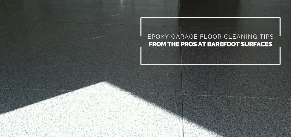 Epoxy garage floor cleaning tips from our Queen Creek pros!