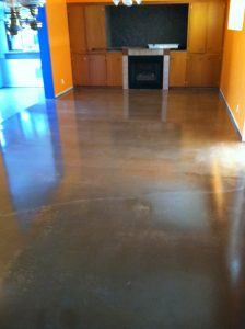 stained concrete barefoot surfaces
