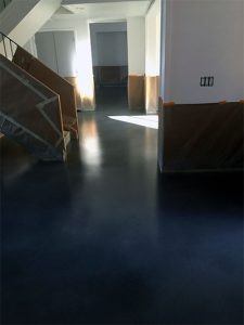 concrete floor coating preventing liability in home