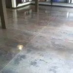 Picture of a recent concrete floor sealed by Barefoot in Scottsdale