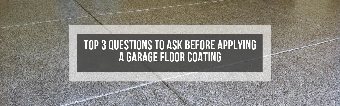 Garage Concrete Floor